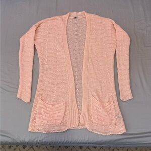 Charlotte Russe | Blush Knit Cardigan